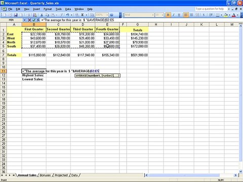 Ms Excel 2003 Training- Concatenation (Part 57)