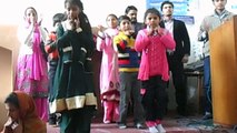 Happy vda den aya Performance Christmas 2014 Jesus Christ Church in Pakistan