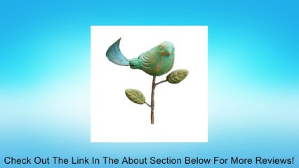 Ancient Graffiti Ceramic Teal Bird Plant Pick Review