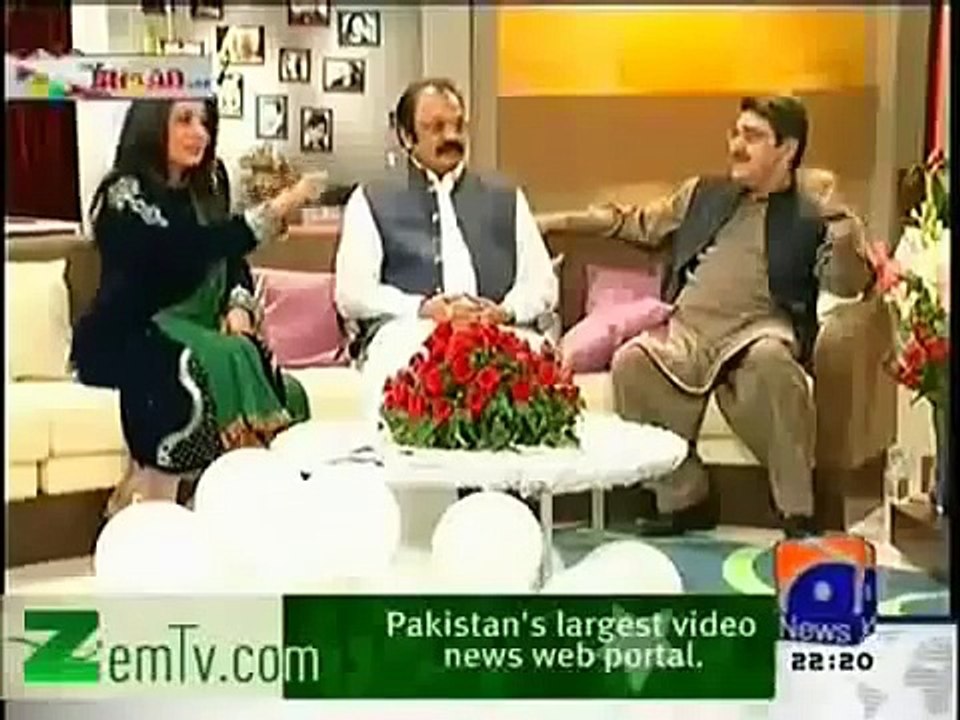 Funny Interview with Meera On Geo Shan Say