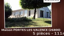 maison PORTES LES VALENCE 5 pièces