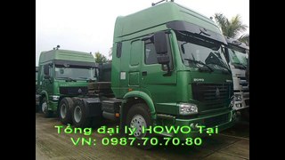 Đầu kéo HOWO mầu trắng, Đầu kéo HOWO mầu xanh, Đầu kéo HOWO mầu vàng, Đầu kéo HOWO mầu đen, Đầu kéo HOWO A1, Đầu kéo HOWO 375hp Đầu kéo HOWO 420hp