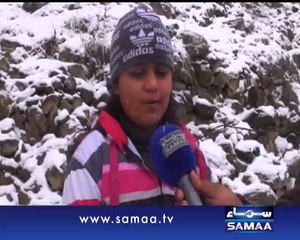 snowfalling in swat too