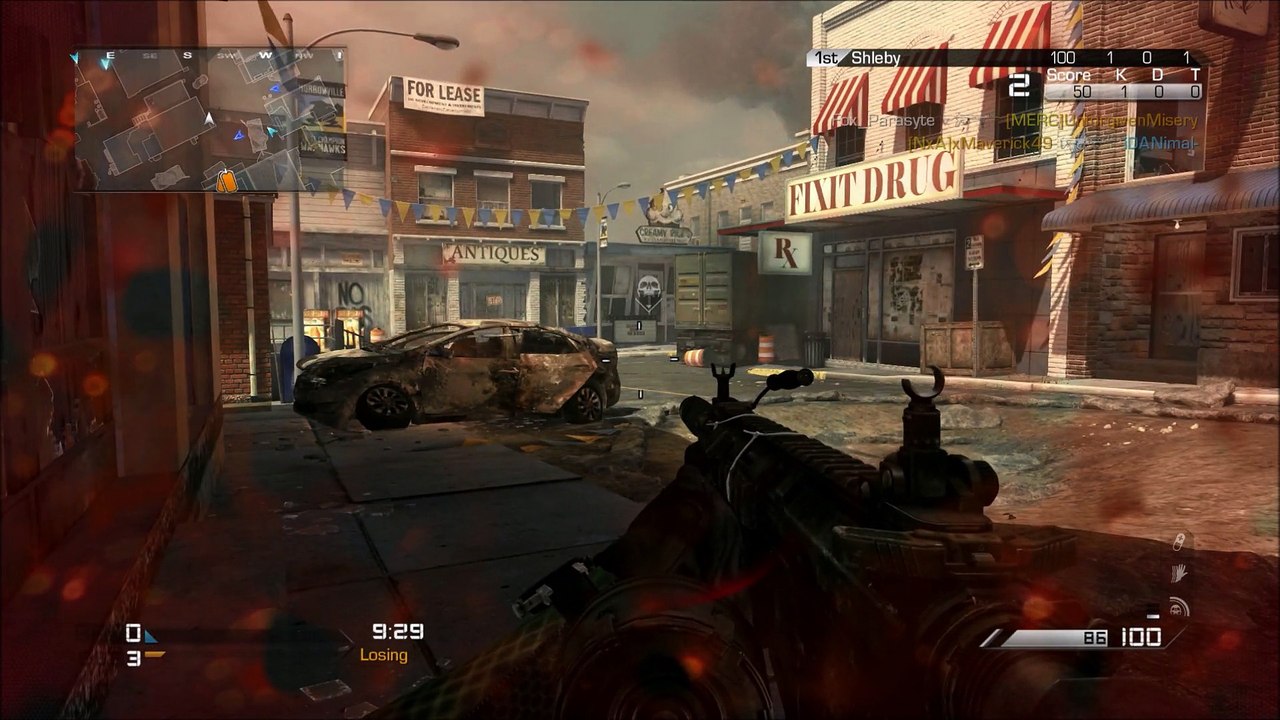 Cod Ghosts: 45-5 Kem on KC Warhawk Using a LMG & Specialist.