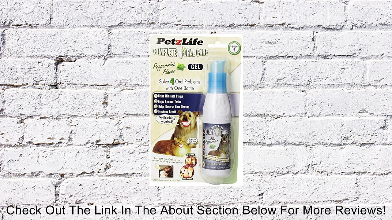 Joy Pet Oral Care Gel with Tarter Remover/Scraper, 4-Ounce, Peppermint Review