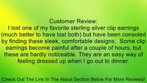 IceCarats Designer Jewelry Sterling Silver Knot Design Clip Back Non-Pierced Earrings Review