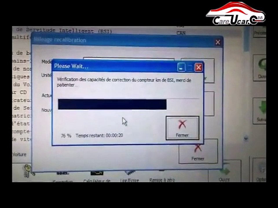 How to adjust Peugeot 307 mileage via SVDI PSA Commander