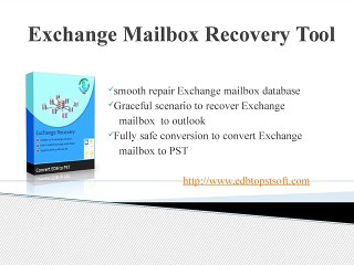 Exchange Mailbox Recovery Tool