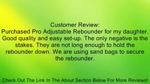 Pro Adjustable Soccer Rebounder 10' Width x 5' Height x 3' Depth Review