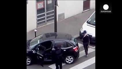 Франція: нове відео з розстрілу у редакції "Charlie Hebdo"