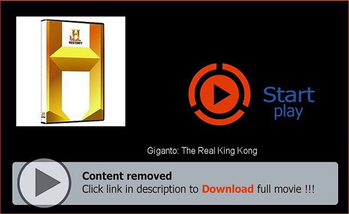Download Giganto: The Real King Kong Movie File
