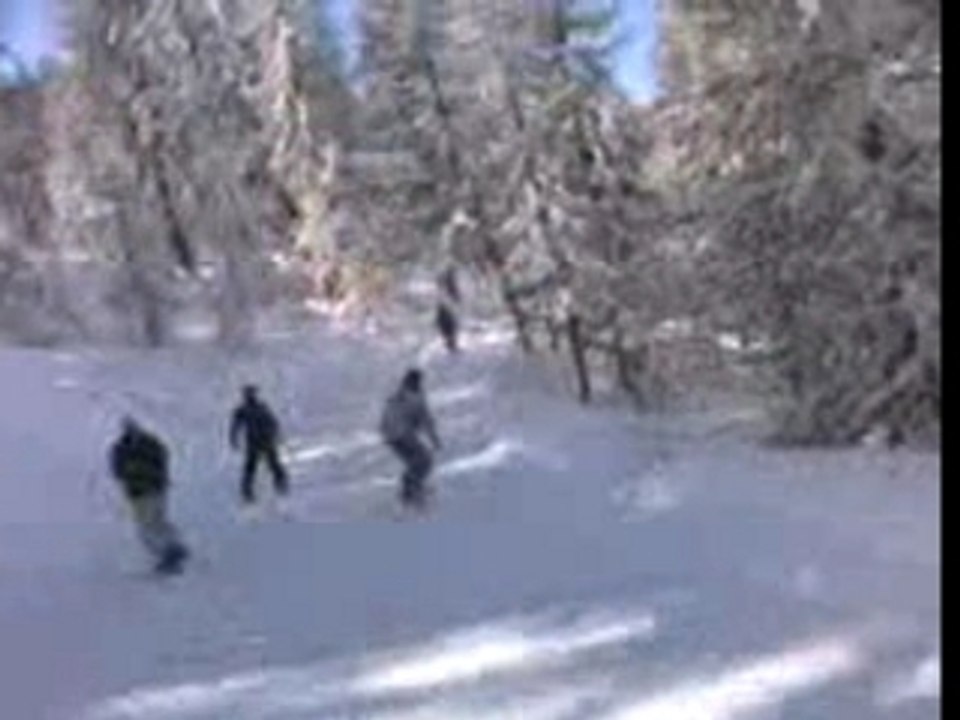 Piste vers la plagne