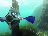 Amazing robot swims like a cuttlefish