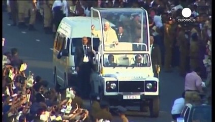 Pope gives Sri Lanka its first Catholic saint during Asia tour