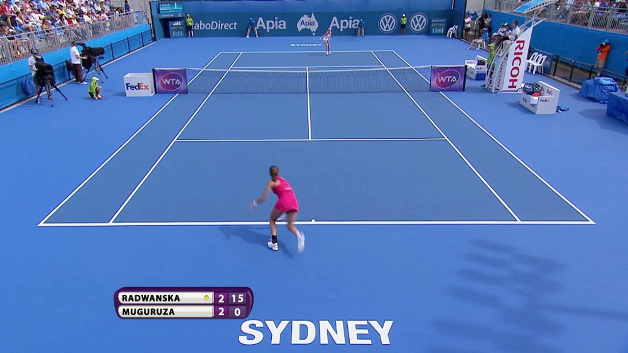 Sydney: Radwanska überraschend raus