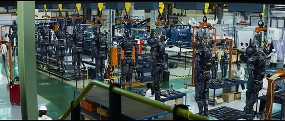 Chappie official Full HD video trailer no 2 US 2015 Hugh Jackman Sigourney Weaver