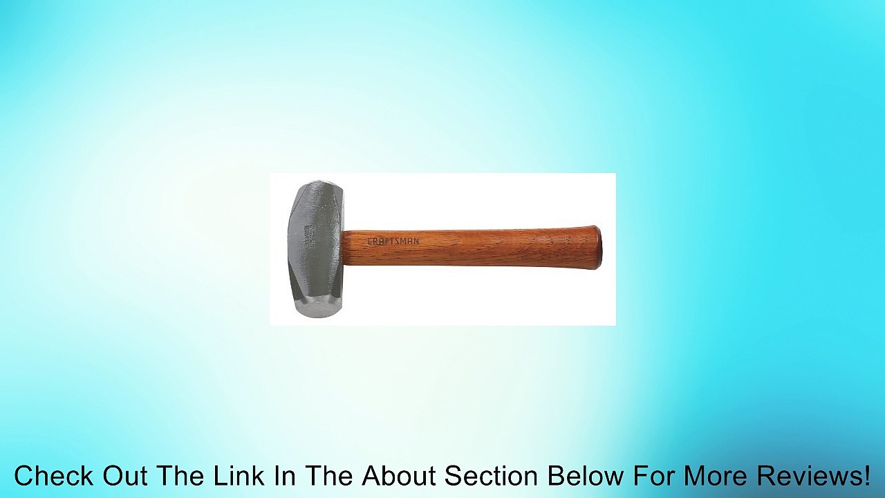 Craftsman 9-38311 3 lb. Hand Drilling Hammer Review