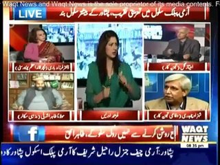 8PM with Fareeha Idrees  12 January 2015 on Waqt News