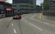 Epic Fail in Live for Speed video game race! Wrong way dudes!