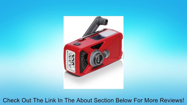 American Red Cross FRX2 Hand Turbine AM/FM Weather Radio with Smartphone Charger - Red (ARCFRX2WXR) Review