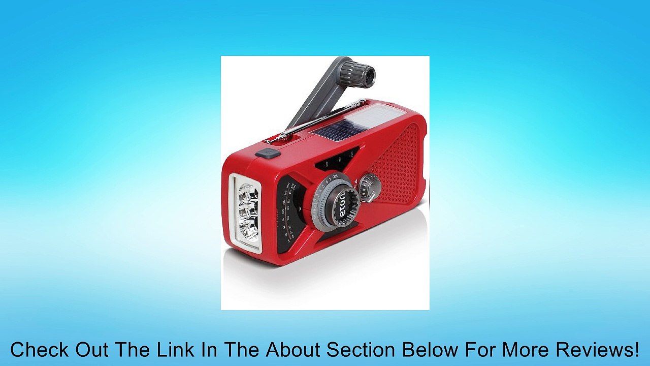 American Red Cross FRX2 Hand Turbine AM/FM Weather Radio with Smartphone Charger - Red (ARCFRX2WXR) Review