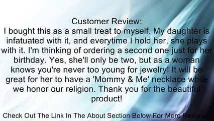Small Sterling Silver Crescent Moon Pentagram Lunar Goddess Pendant Jewelry Review