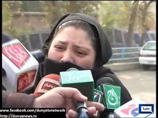 Grieved Parents of Peshawar Attack Victim criticizes Imran khan