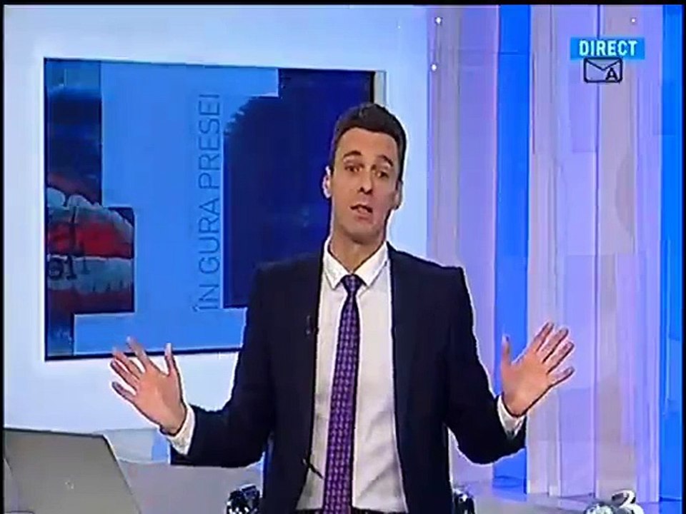 In gura presei cu Mircea Badea - Marti 13 Ianuarie 2015 - emisiune completa