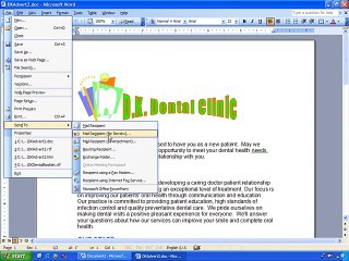 Ms Word 2003 Training- Sending_Documents (Part 10)
