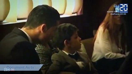 Le fils de Cristiano Ronaldo fan de Messi