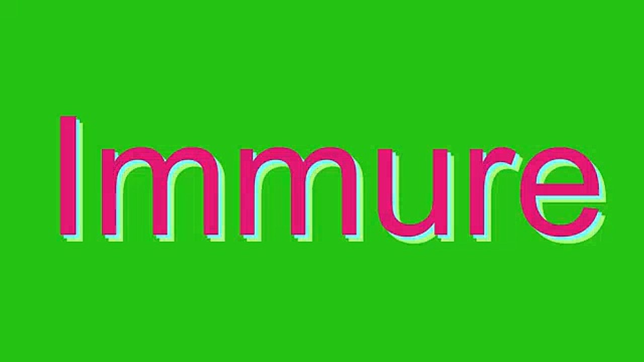 How to Pronounce Immure