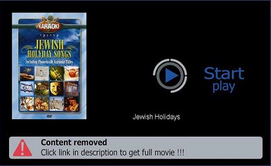 Download Jewish Holidays DVD