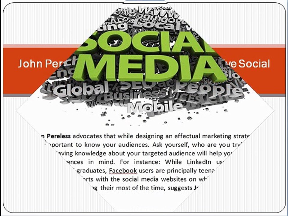 John Pereless_ Build a Strategy for Effective Social Media Marketing