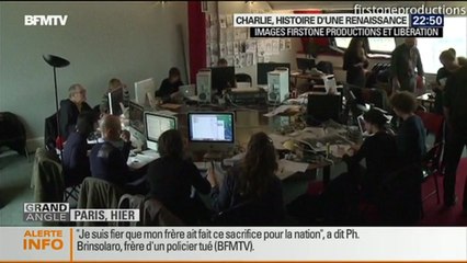 Grand Angle: Charlie Hebdo, histoire d'une renaissance - 13/01