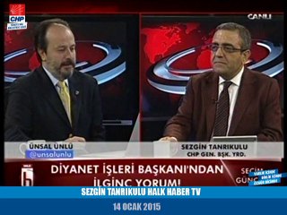 SEZGİN TANRIKULU HALK HABER TV 14/01/2015