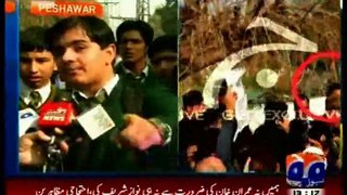 Army Public Students complain to media against Imran Khan