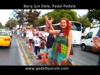 Barış için elele, pedal pedala
