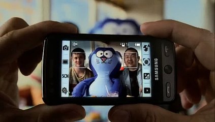 Samsung - Player Pixon - novembre 2008 - animaux gonflables bleu et rose