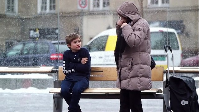 Slager Kommunikasjon Oslo pour SOS Children Villages Norvège - organisme humanitaire, Would you give your jacket to Johannes ? - mars 2014