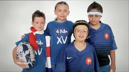 Société Générale - banque, "La Tribu du XV" - septembre 2011 - "Câlins"