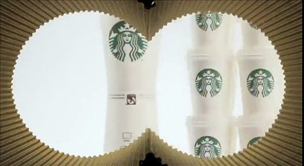 Starbucks - café, "Mondays can be great" - janvier 2013