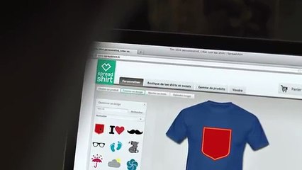 Spreadshirt - t-shirts personnalisables, "Exprimez-vous !" - mai 2013 - HD