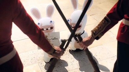 Ubisoft - jeu vidéo Les Lapins Crétins, "5 ans" - avril 2011 - "Mariage princier"