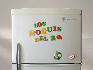 Unilever Knorr Cica - sauce tomate pour les gnocchi - juin 2009 - "Make the Gnocchi's wish come true."