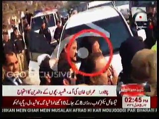 GO IMRAN GO Slogans at Peshawar School Imran Khan Runaway