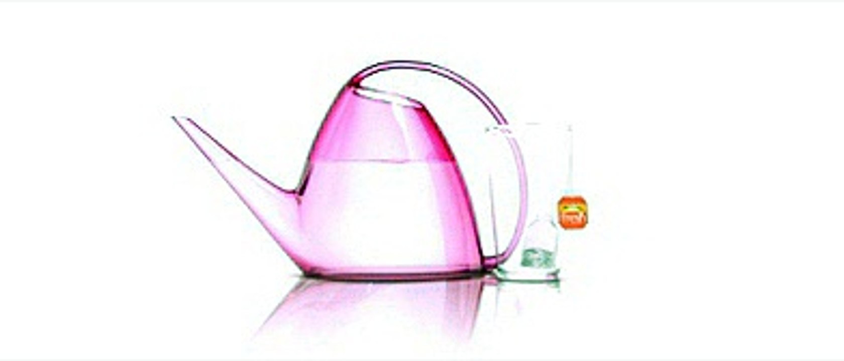 Twinings - sachet de thé infusant à l'eau froide Twinings Fresh - juillet 2010 - "Arrosoir"