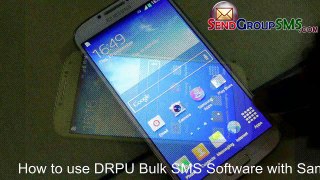 Samsung Galaxy S4 Phone: How to send bulk text SMS