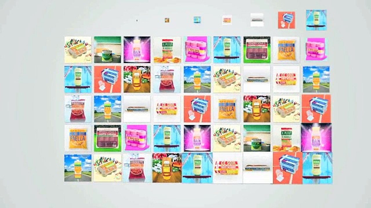 Rosapark, Spöka pour Monoprix - supermarché, "Application Facebook Monoprix Les messages en boîte" - décembre 2013