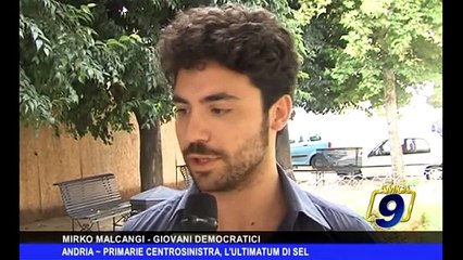 ANDRIA | Primarie centrosinistra, l'ultimatum di Sel