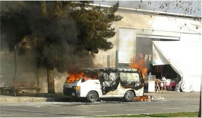 Ekmek teknesi yandı